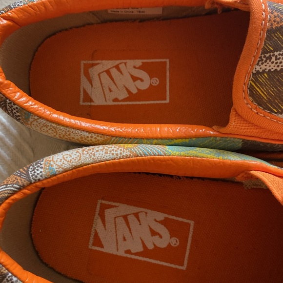 VANS TB4O Casual shoes Multicolor Slip-On orange dip dyed multi - Picture 3 of 6